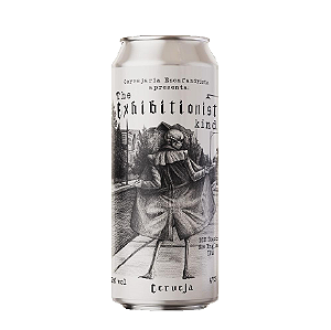 Cerveja Escafandrista The Exhibitionist Kind Double New England IPA Lata 473ml