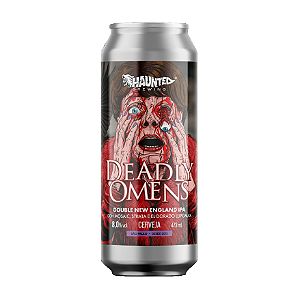 Cerveja Haunted Deadly Omens Double New England IPA Lata 473ml