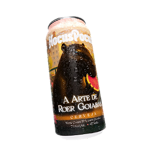 Cerveja Hocus Pocus A Arte de Roer Goiabas IPA Com Goiaba lata 473ml