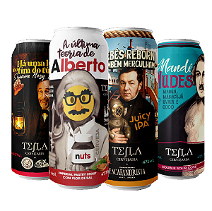 Kit Degustação Cervejas Tesla
