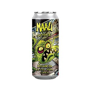Cerveja Maali Go For It Brown IPA Lata 473ml