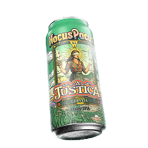 Cerveja Hocus Pocus A Justiça Hazy IPA Lata 473ml
