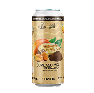 Cerveja Stormy Collab Maali Cupuaçu Mix Imperial Sour Lata 473ml