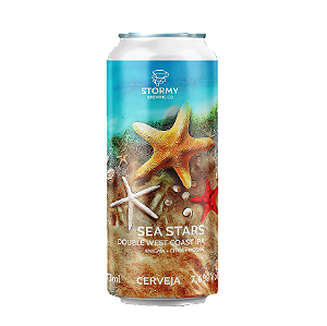 Cerveja Stormy Sea Stars Double West Coast IPA Lata 473ml