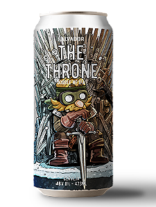 Cerveja Salvador Brewing The Throne Double New England IPA Lata 473ml