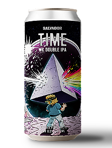 Cerveja Salvador Brewing Time Double West Coast IPA Lata 473ml