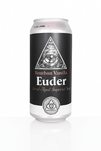 Cerveja Dogma Bourbon Euder Vanilla Barrel Aged Imperial Stout Lata 473ml