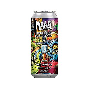 Cerveja Maali Conflicting Points of View West Coast IPA Lata 473ml