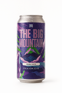 Cerveja Fermi The Big Mountain Double New IPA Lata 473ml