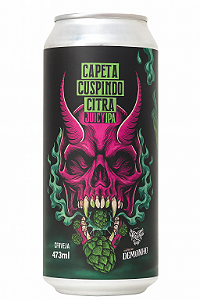 Cerveja Demonho Capeta Cuspindo Citra Juicy IPA Lata 473ml