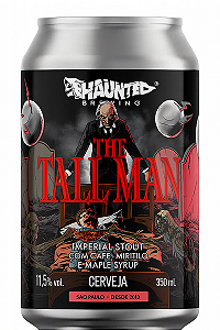 Cerveja Haunted Tall Man Imperial Stout Lata 350ml
