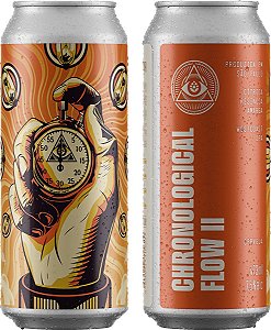 Cerveja Dogma Chronological Flow II West Coast IPA Lata 473ml