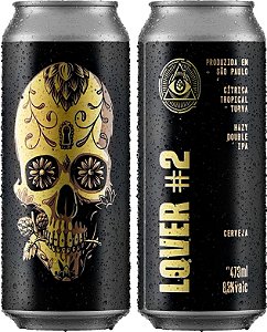 Cerveja Dogma Lover #2 Double Hazy IPA Lata 473ml