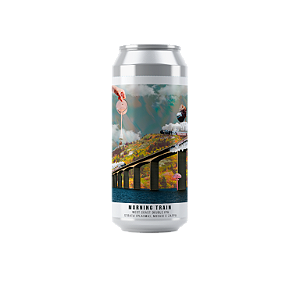 Cerveja Octopus Morning Train Double West Coast IPA Lata 473ml