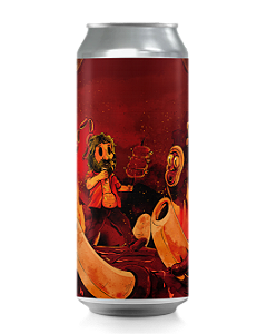 Cerveja Dude Brewing Nascido para Grelhar Rauchbock Lata 473ml