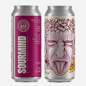Cerveja Dogma Sourmind Pitaia, Caju e Maracujá Lata 473ml