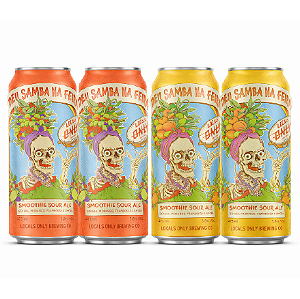 Kit Sour Explosion – Smoothie Sour Locals Only (4 Latas 473ml)