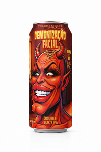 Cerveja Demonho Demononização Facial Double Juicy IPA Lata 473ml