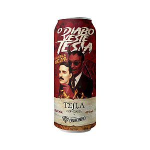 Cerveja Tesla O Diabo Veste Tesla (collab Demonho) Double Juicy IPA Lata 473ml