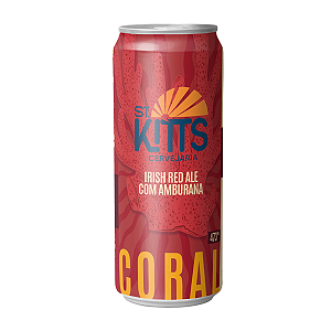 Cerveja St Kitts Coral Irish Red Ale com Amburana Lata 473ml