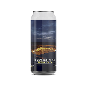 Cerveja Spartacus The Great Beast of Fire TDH Double Hazy IPA Lata 473ml