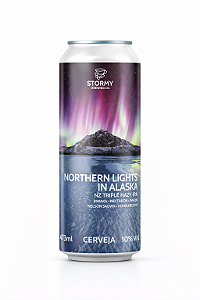 Cerveja Stormy Nother Lights in Alaska Triple New England IPA Lata 473ml