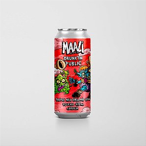 Cerveja Maali Drunk In Public Triple New England IPA Lata 473ml