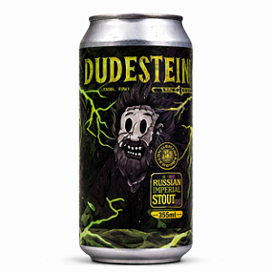 Cerveja Dude Brewing Dudestein Russian Imperial Stout Lata 350ml