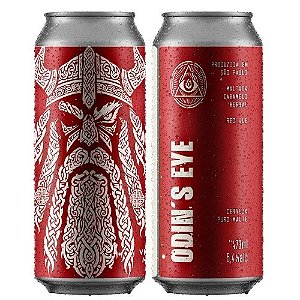 Cerveja Dogma Odin's Eye Red Ale Lata 473ml