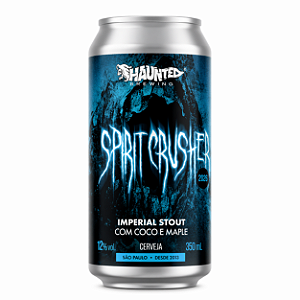 Cerveja Haunted Spirt Crusher Imperial Stout Lata 350ml