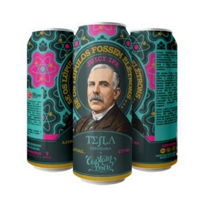 Cerveja Tesla Se os Lúpulos Fossem Elétrons Lata New England IPA Lata 473ml