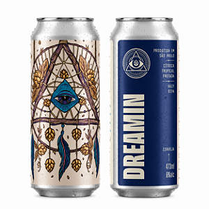 Cerveja Dogma Dreamin Double Hazy IPA Lata 473ml