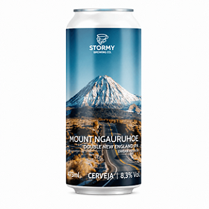 Cerveja Stormy Mount Ngauruhoe Double New England IPA Lata 473ml