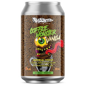 Cerveja Haunted Coffee Monster Vanilla Imperial Stout Lata 350ml