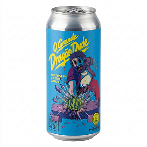 Cerveja Dude Brewing O Grande Dragão Dude Triple New England IPA Lata 473ml