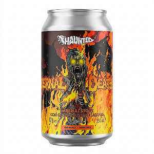 Cerveja Haunted Infernal Death Imperial Stout Lata 350ml
