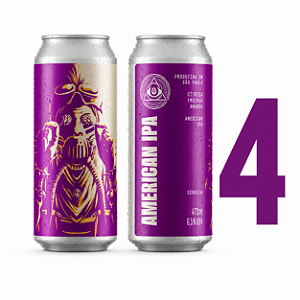 Pack Dogma American IPA 4 Latas 473ml