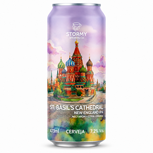 Cerveja Stormy St Basil's Cathedral New England IPA Lata 473ml
