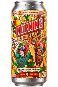 Cerveja Escafandrista Morning in LA Smoothie-style Sour Ale Lata 473ml
