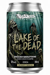 Cerveja Haunted Brewing Lake of the Dead English Barleywine Lata 350ml