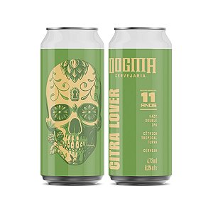 Cerveja Dogma Citra Lover 11 Anos Double Hazy IPA Lata 473ml