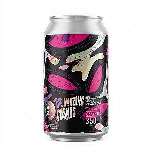 Cerveja Dude Brewing The Amazing Cosmos Imperia Stout German Chocolate Cake Lata 350ml