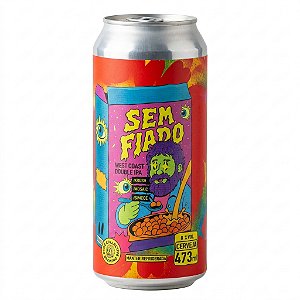 Cerveja Dude Sem Fiado Double West Coast IPA Lata 473ml