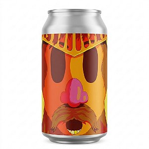 Cerveja Dude Brewing Meu Nobre Muquirana Goiabada Cascão-inspired Imperial Stout Lata 350ml