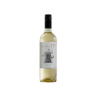 VINHO BRANCO FINO CHENIN BLANC CHARDONNAY CASA 47 12X750 ML