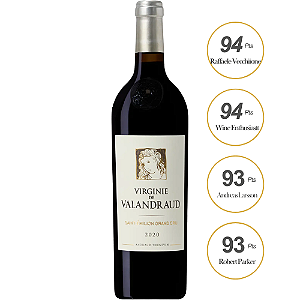 Virginie de Valandraud Saint-Émilion Grand Cru 2020