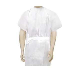 AVENTAL BRANCO DESCARTAVEL MANGA CURTA 20G (PCT C/10)