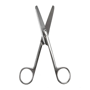 TESOURA CIRÚRGICA 15CM RETA ROMBA/ROMBA