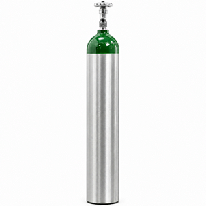 CILINDRO DE OXIGENIO 5 L ALUMINIO SEM CARGA