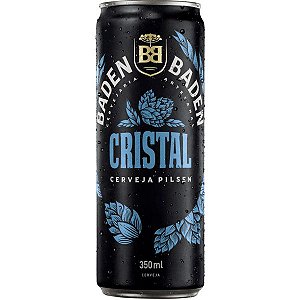 Cerveja Baden Cristal Lata 350ml